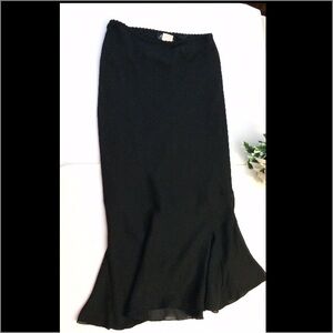 👁Black long skirt👁